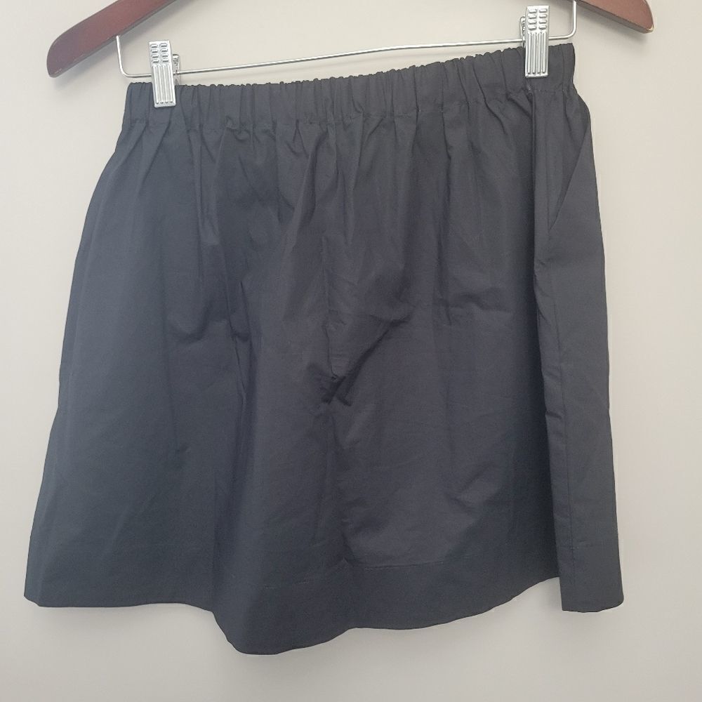 Vineyard Vines Elastic Waist Mini Skirt Black XS